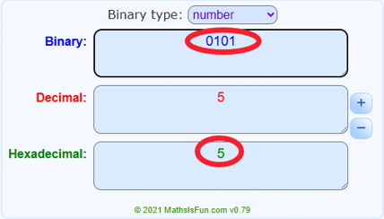 BinaryToHex
