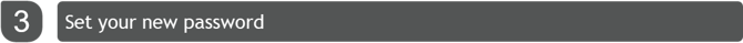 Change Password 3