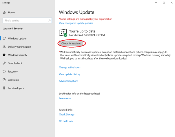 Windows Service Updates Check-1